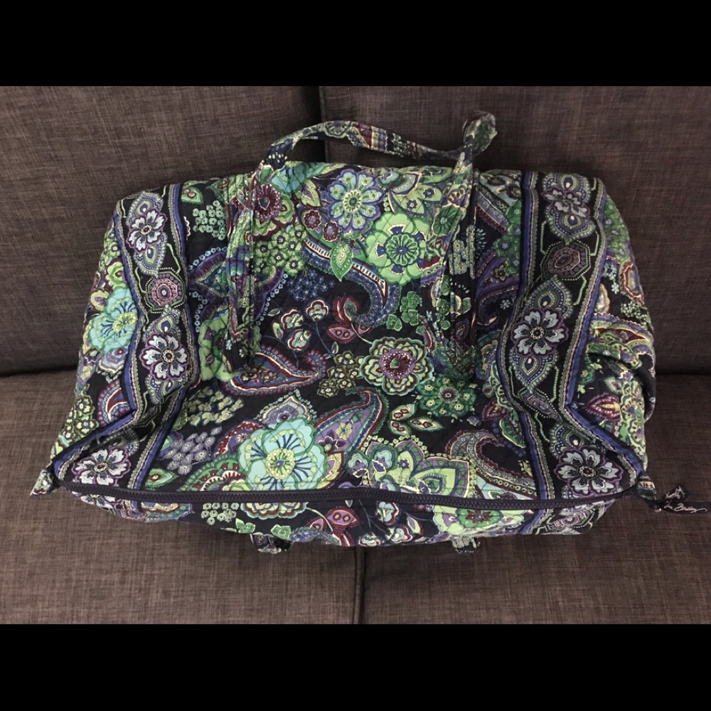 Large Vera Bradley duffle bag